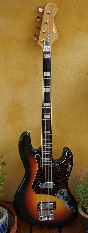 Santana Sunburst JazzBass